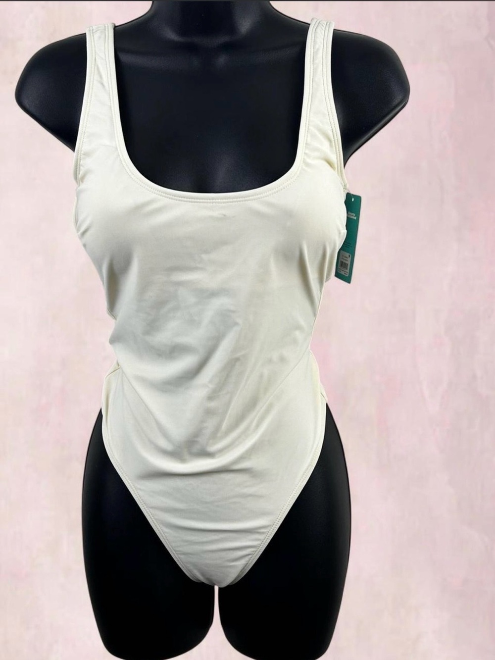 NWT Sports Illustrated Swim Cream One-Piece Swimsuit